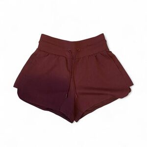 Old Navy Burgundy Extra High Rise Shorts